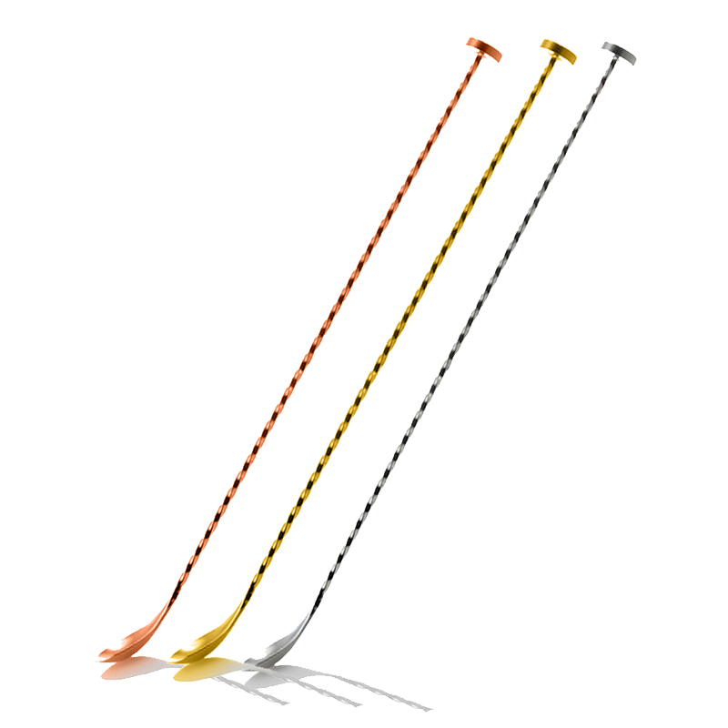 Bar Spoon Twisted - Kostenloser Versand 40cm Edelstahl Cocktail Löffel
