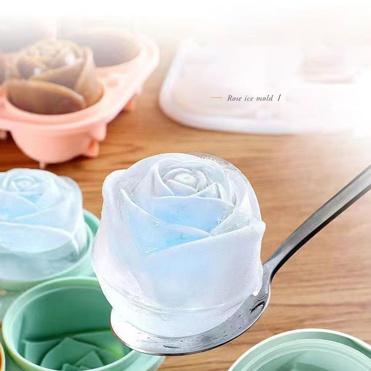 Ice Mold Sphere - 3D Rose Eis Formen 4 Löcher