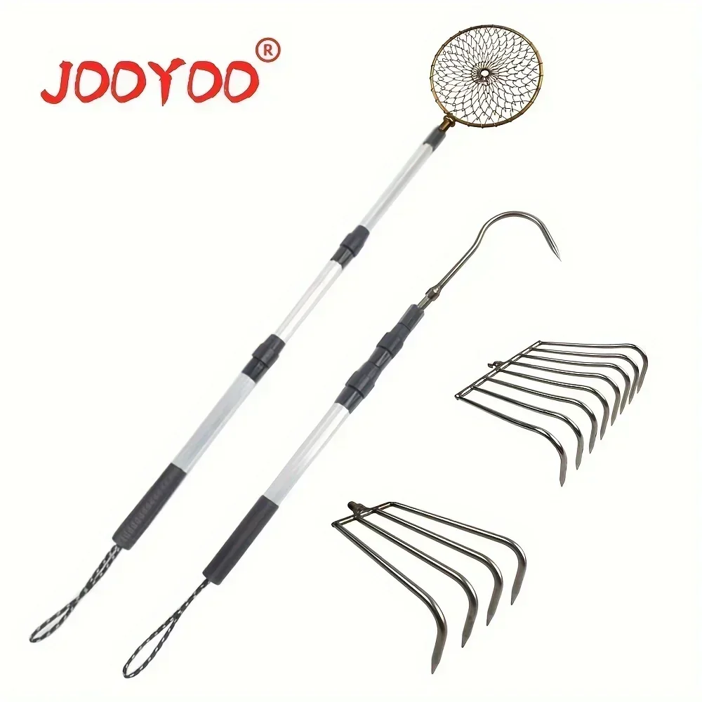 Ice Pick Pick - 1 Stück JOOYOO Teleskop-Angelrute aus Aluminium