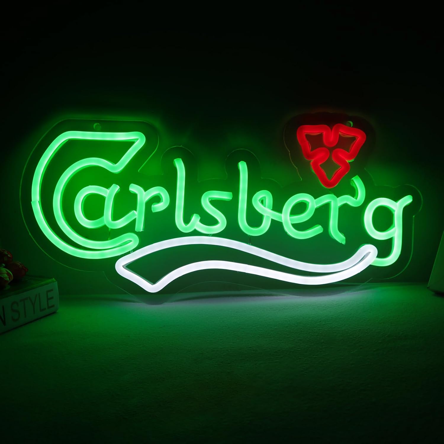Home Bar And Restaurant - Bier-Neonschild USB-LED-Licht für Tiki-Bar, Garten, Restaurant,