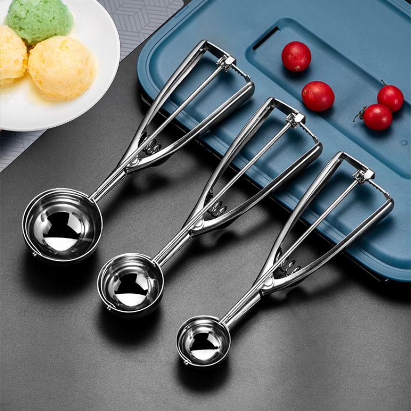Ice Mold Sphere - Multi-Stil Edelstahl Eis Scoop Ball Digger