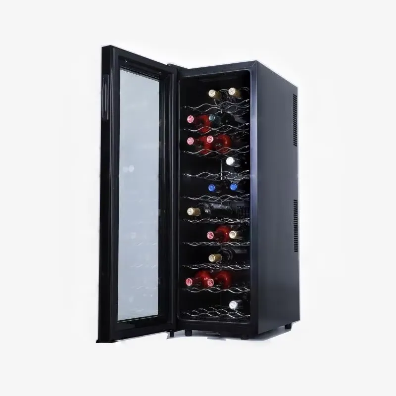Home Bar And Fridge - Freistehender Weinkühler Getränkekühlschrank mit Glastür Outdoor-Kühlschrank