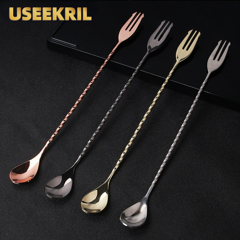 Bar Spoon Twisted - 30 40 50cm Bar Löffel Mit