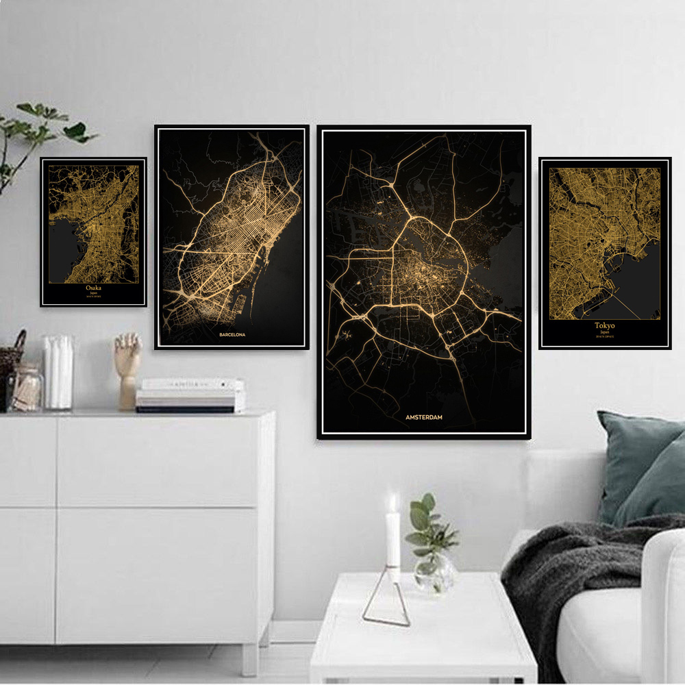 Home Barcelona - Poster Drucke Amsterdam Tokyo Barcelona Moderne