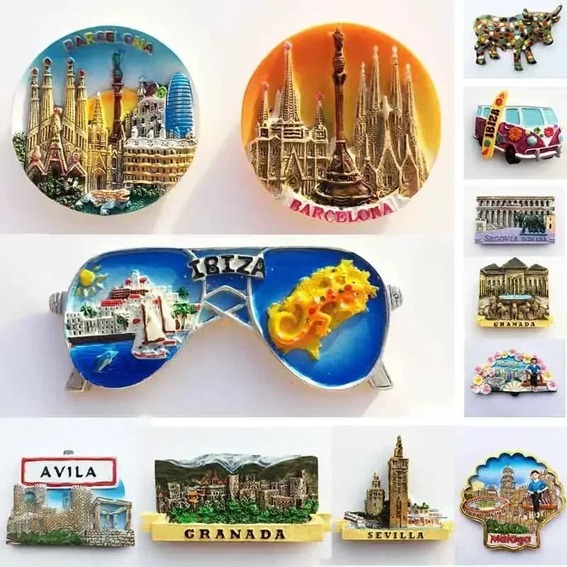 Home Barcelona - Barcelona Spanien Kühlschrank Magneten Columbus Granada