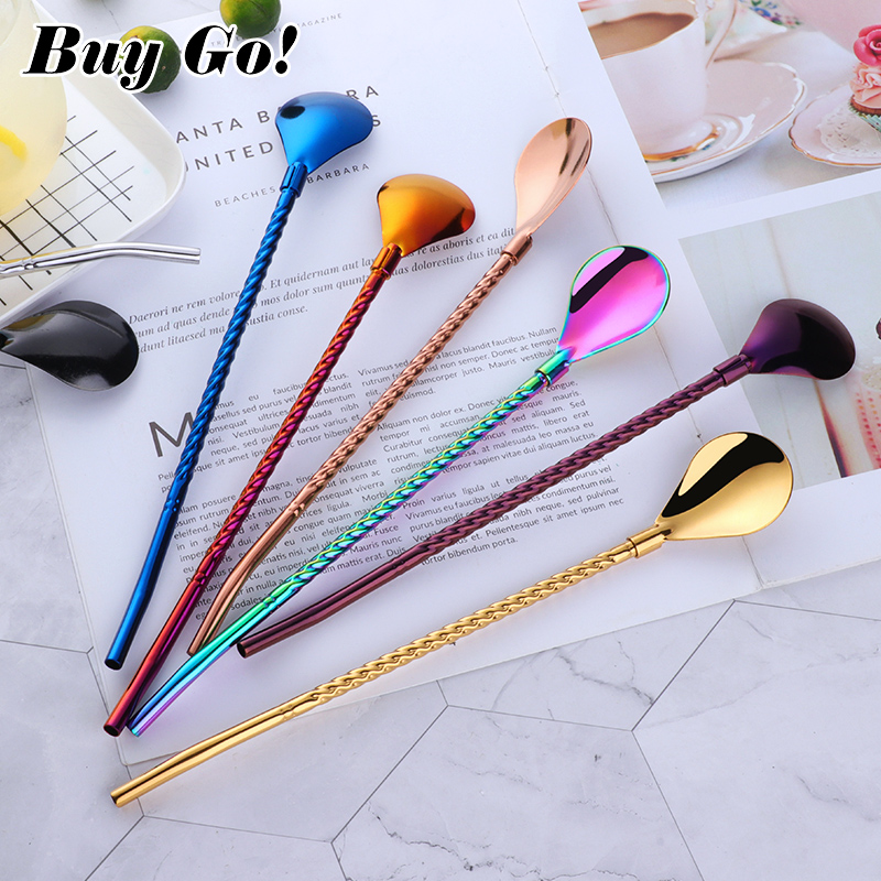 1PC Lange Großen Verdrehten St – Bar Spoon Twisted Bewertung und Preis