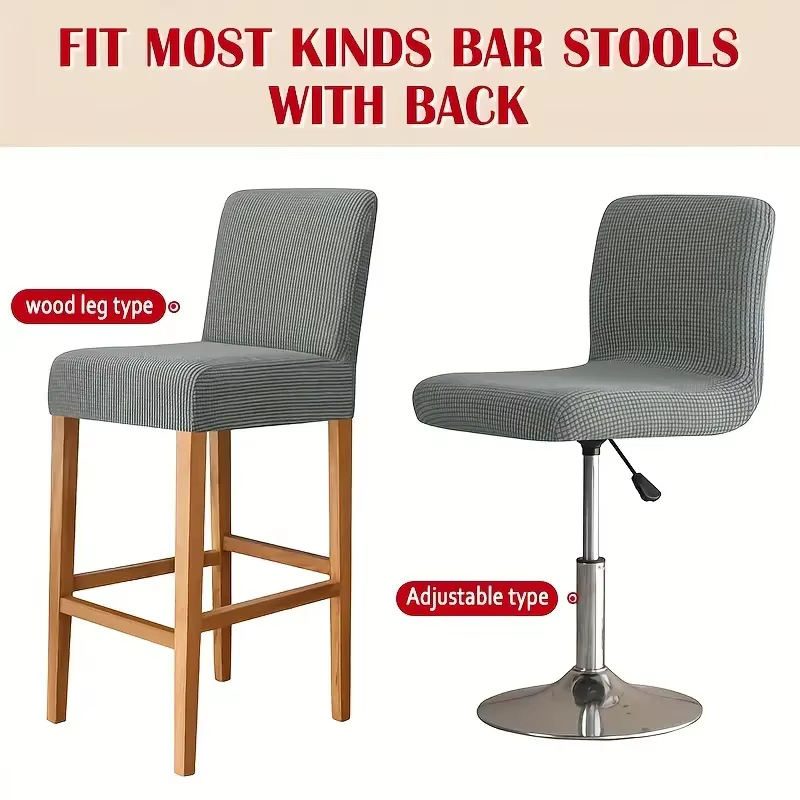 Jacquard Barhocker Stuhlbezug  – Home Bar Seating Bewertung und Preis