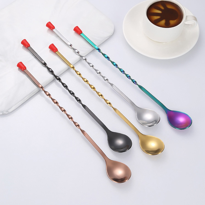 100 Teile/los Edelstahl Twiste – Bar Spoon Twisted Bewertung und Preis