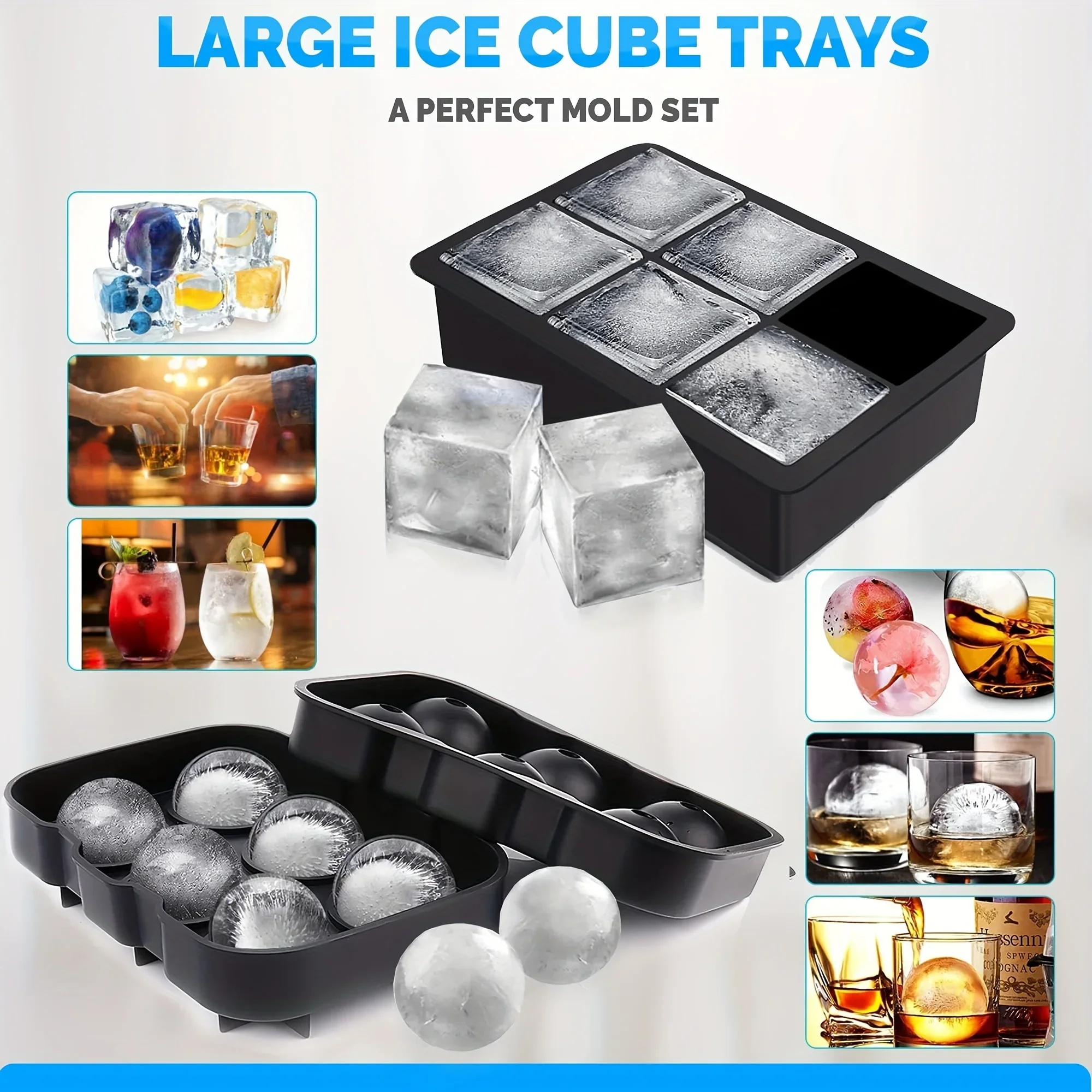 1 Stück 3D-Rosen-Eiswürfelform – Ice Mold Sphere Bewertung und Preis