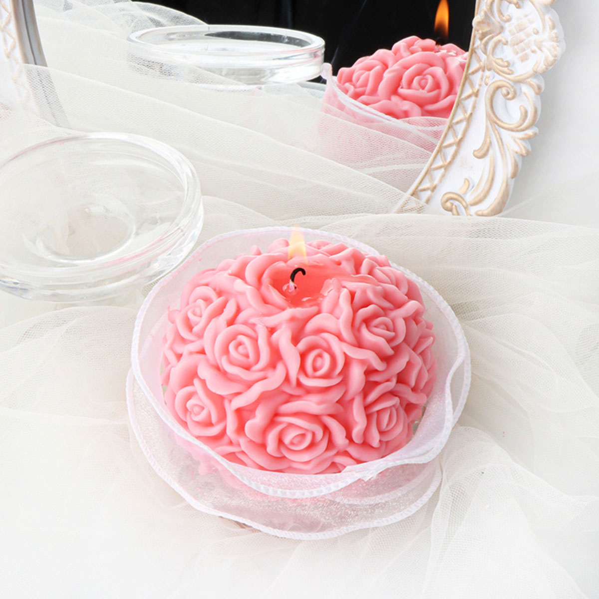Multi Size Flower Series Kerze – Ice Mold Sphere Bewertung und Preis