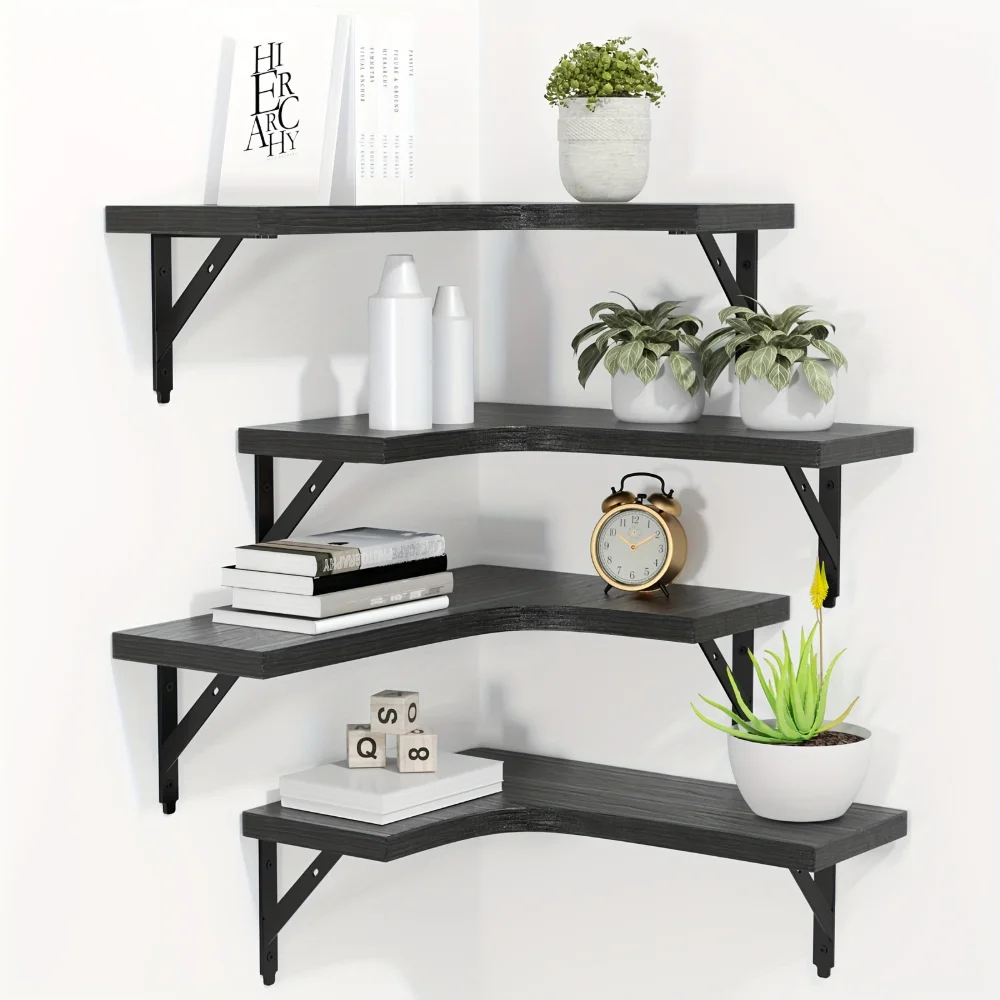Natürliche Holzmaserung Schweb – Home Bar Shelf Bewertung und Preis
