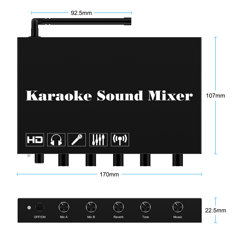 HDMI Karaoke Player Mixer Heim – Home Bar And Theater Bewertung und Preis