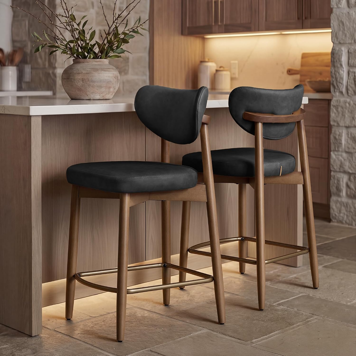 Moderne Barhocker aus Holz im  – Home Bar Seating Bewertung und Preis