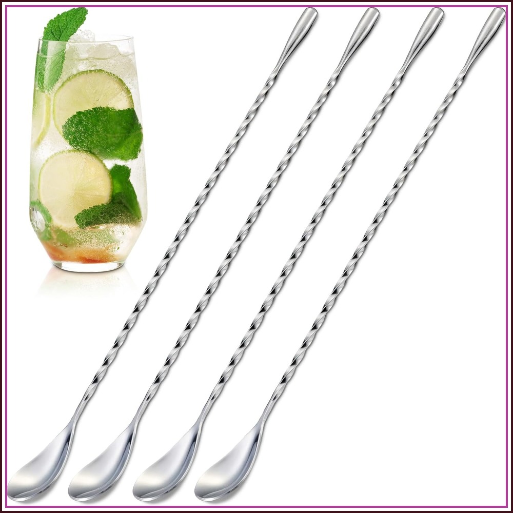 4-teiliges Barlöffel-Set, 30 c – Bar Spoon Twisted Bewertung und Preis