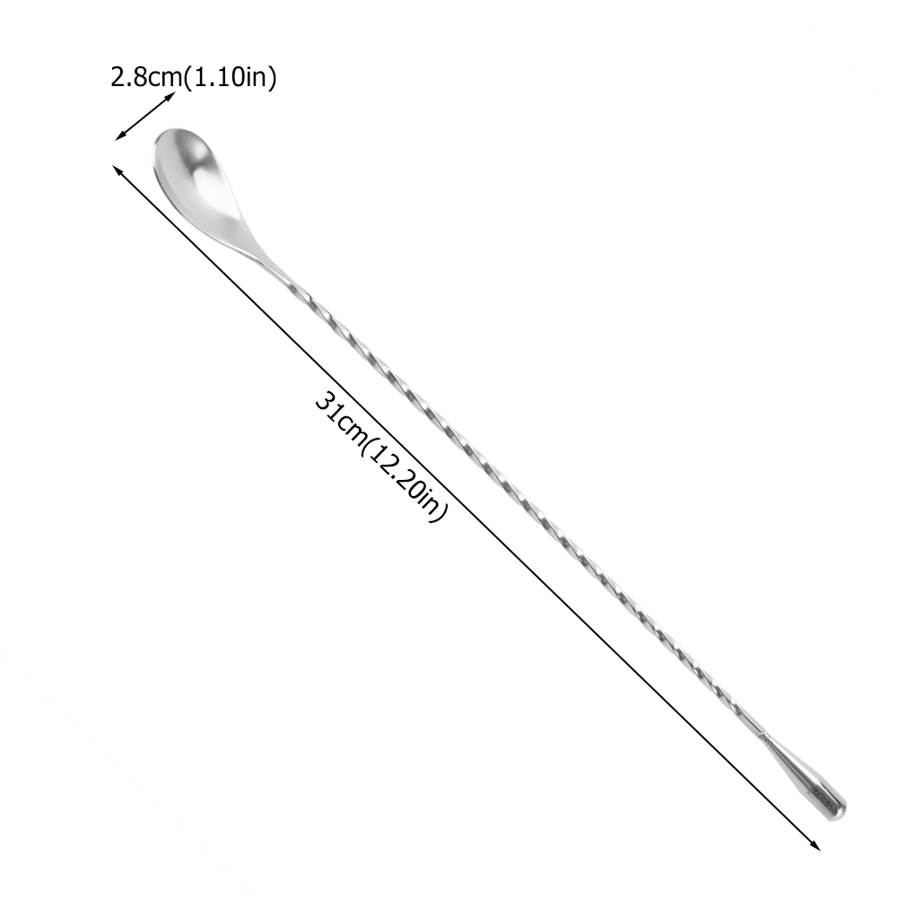 Langer Rührlöffel aus Edelstah – Bar Spoon Twisted Bewertung und Preis