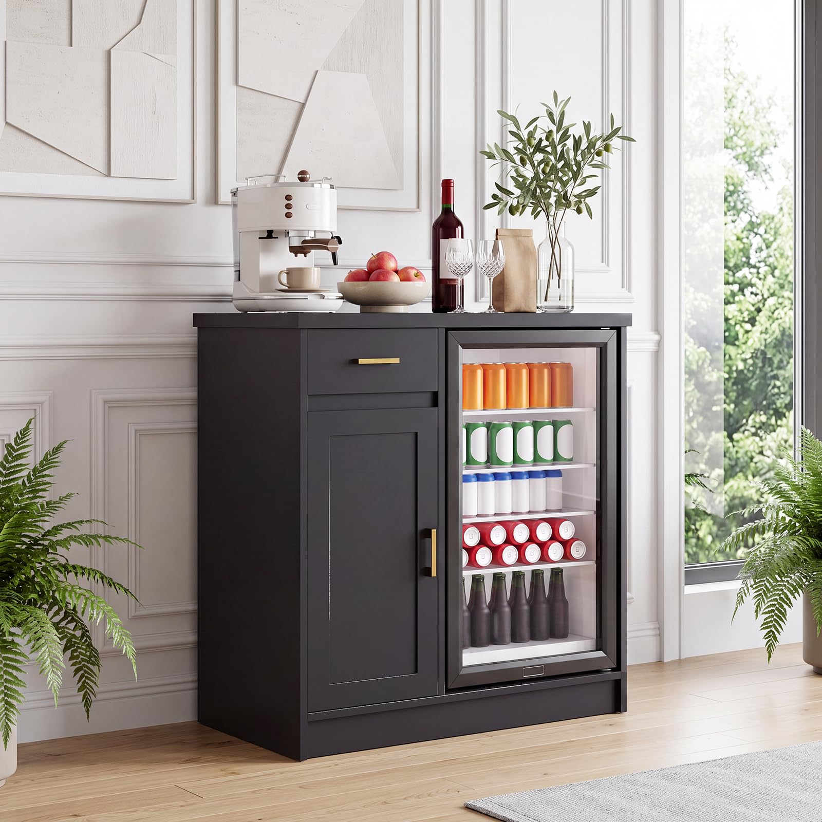 42-Zoll-Farmhouse-Weinbarschra – Home Bar And Fridge Bewertung und Preis