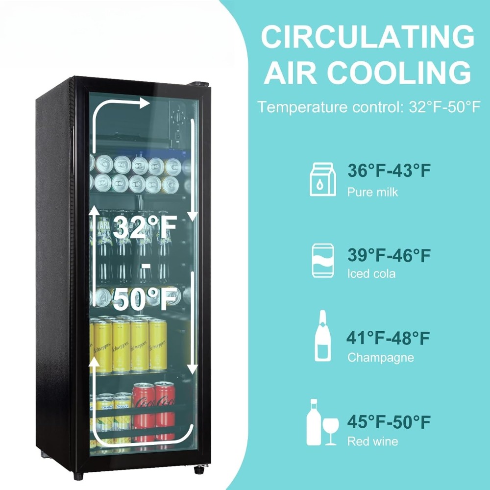 4,8 Cu.Ft Mini-Getränkekühlsch – Home Bar And Fridge Bewertung und Preis
