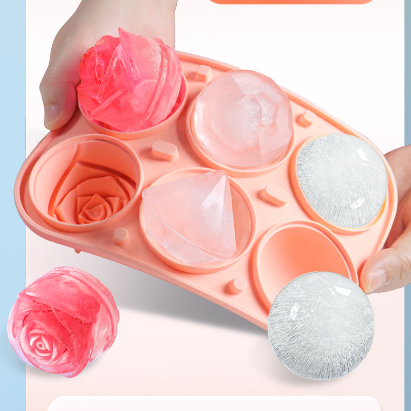3D Rose Diamant Runde Eiswürfe – Ice Mold Sphere Bewertung und Preis