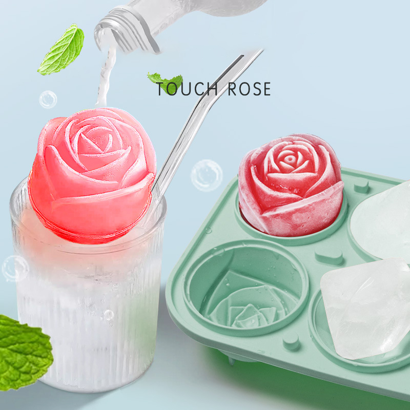 3D Rose Diamant Runde Eiswürfe – Ice Mold Sphere Bewertung und Preis