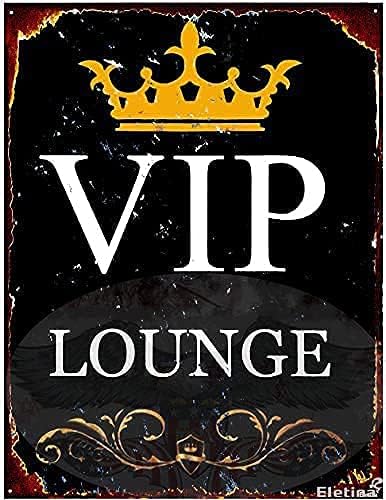 Metall-Blechschild Deko VIP Lo – Home Bar Lounge Bewertung und Preis