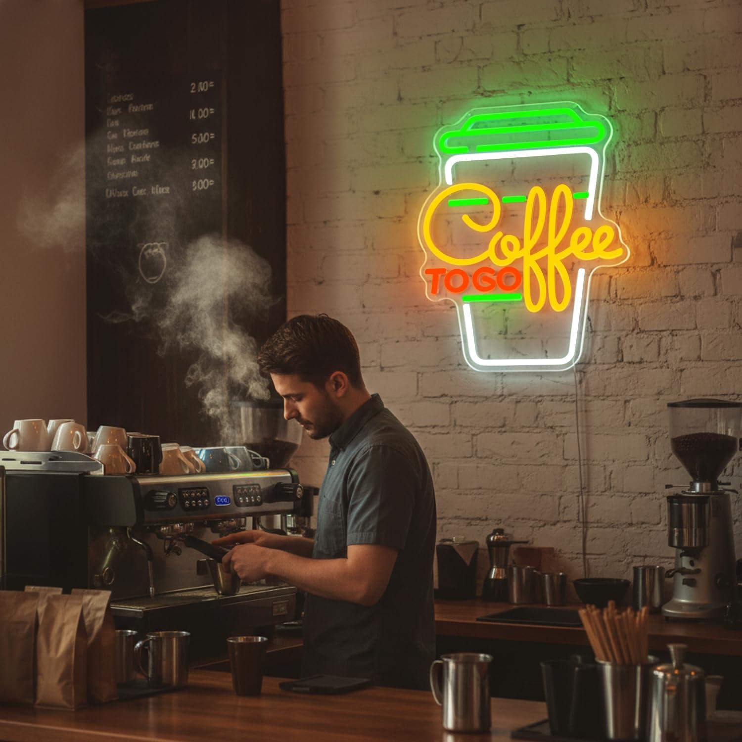 Kaffee-Neonschild USB Dimmbare – Home Bar And Coffee Bewertung und Preis