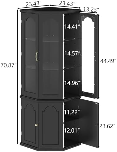 Eck-Barschrank mit LED-Beleuch – Home Bar Shelves Bewertung und Preis