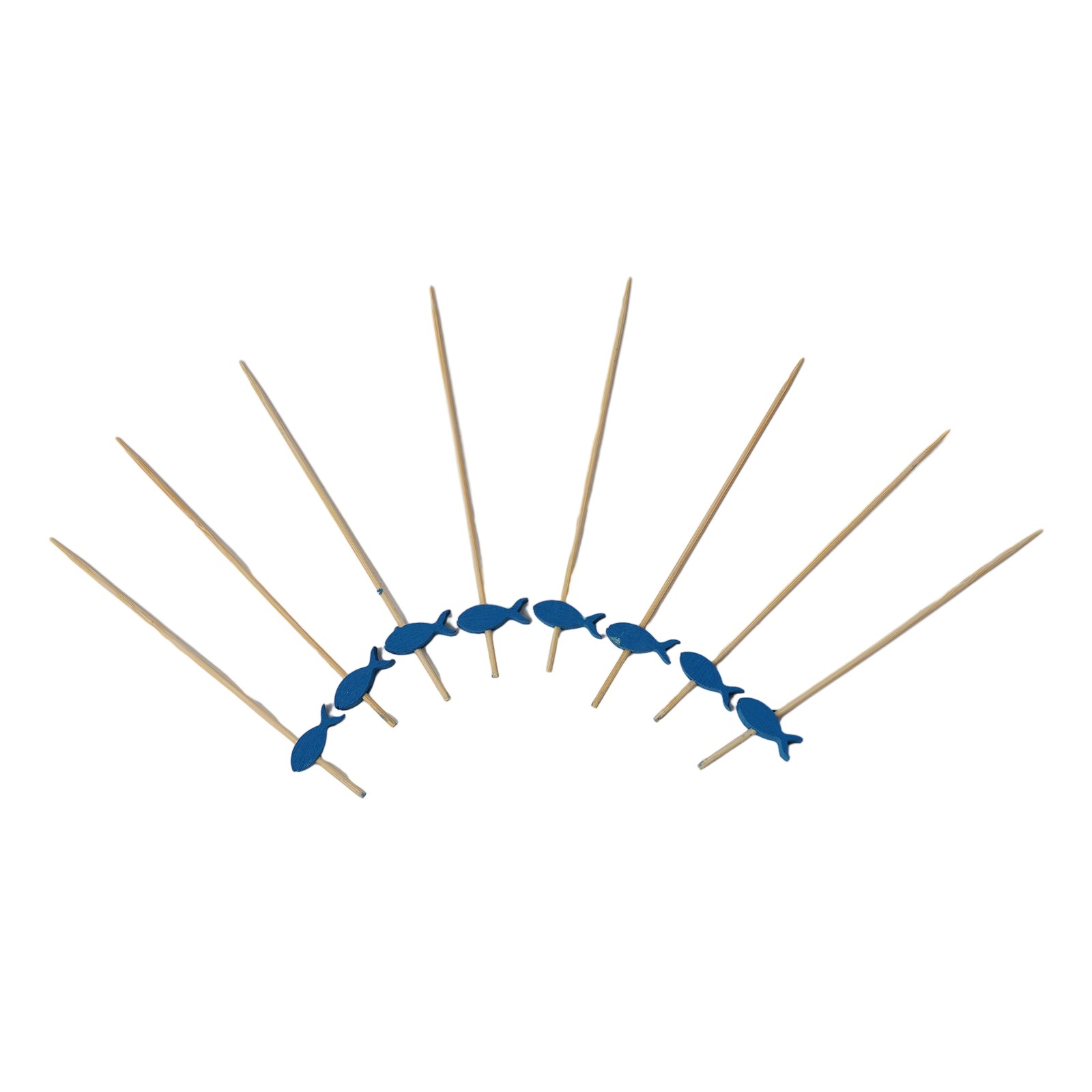 Blaue Fisch-Cocktailspieße 100 – Ice Pick Pick Bewertung und Preis