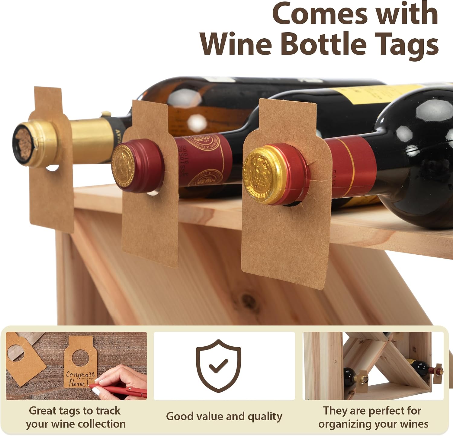 96-Flaschen-Weinregal, freiste – Home Bar Shelves Bewertung und Preis