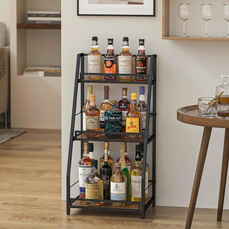 3-stufiges Leiter-Weinregal, f – Home Bar Shelf Bewertung und Preis