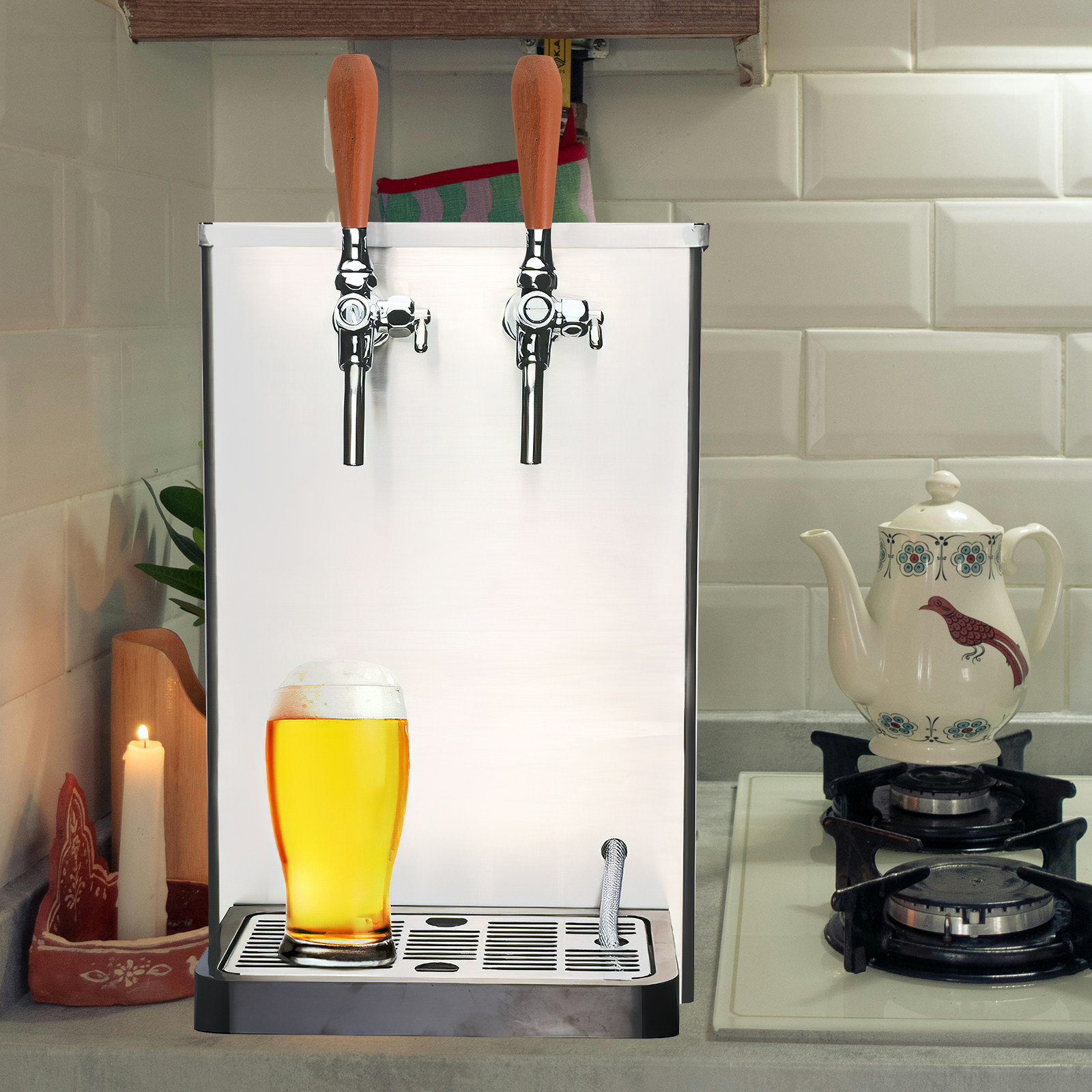 Rustikaler Holz-Bierzapfhahn – – Home Bar And Restaurant Bewertung und Preis