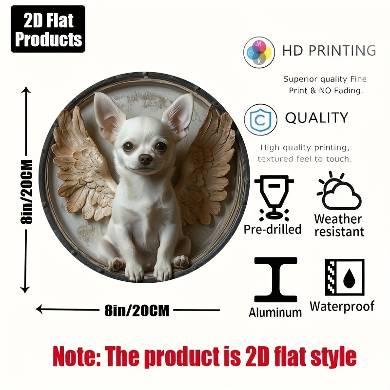 2D flach, 1 Stück, Chihuahua-T – Home Bar And Coffee Bewertung und Preis