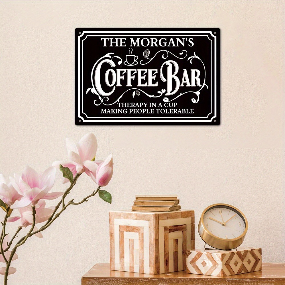 1 Stück personalisiertes The M – Home Bar And Coffee Bewertung und Preis