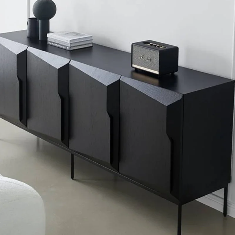 Massivholz Schwarz Vitrine Ein – Home Bar Lounge Bewertung und Preis