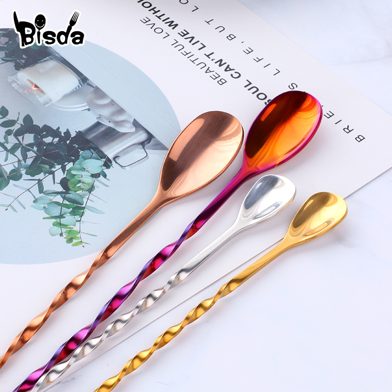 Cocktail-Barlöffel mit Gabel,  – Bar Spoon Twisted Bewertung und Preis