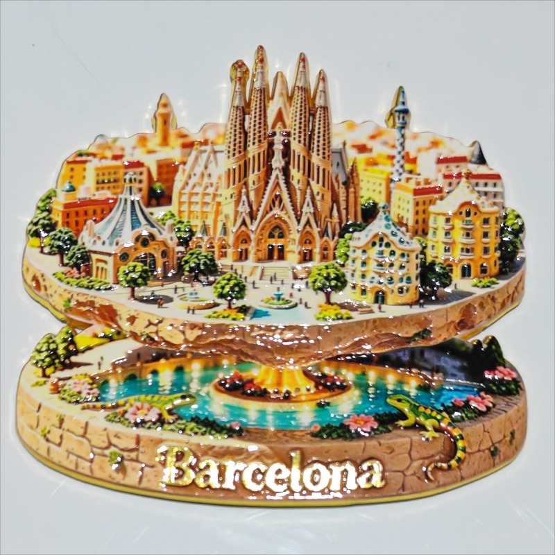 Spanien Metall-Kühlschrankmagn – Home Barcelona Bewertung und Preis