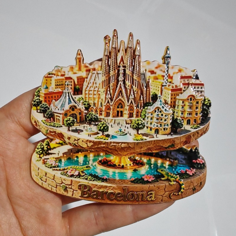 Spanien Metall-Kühlschrankmagn – Home Barcelona Bewertung und Preis
