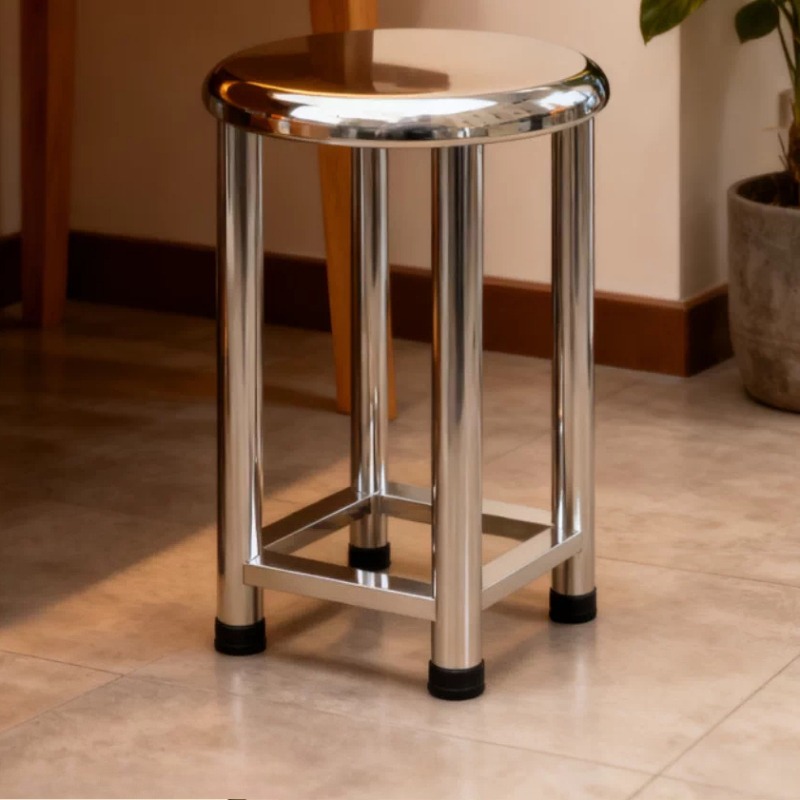 304 Edelstahl Runder Hocker, R – Home Bar Lounge Bewertung und Preis