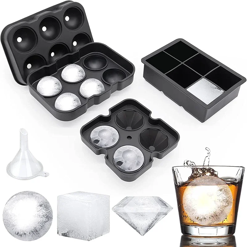 Große Eiswürfelschalen, Siliko – Ice Mold Sphere Bewertung und Preis