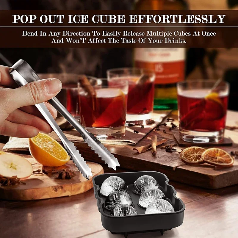 Große Eiswürfelschalen, Siliko – Ice Mold Sphere Bewertung und Preis