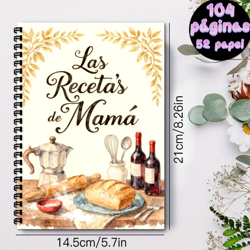 Español Rezeptbuch A5 Rezeptbu – Cocktail Recipe Book Bewertung und Preis