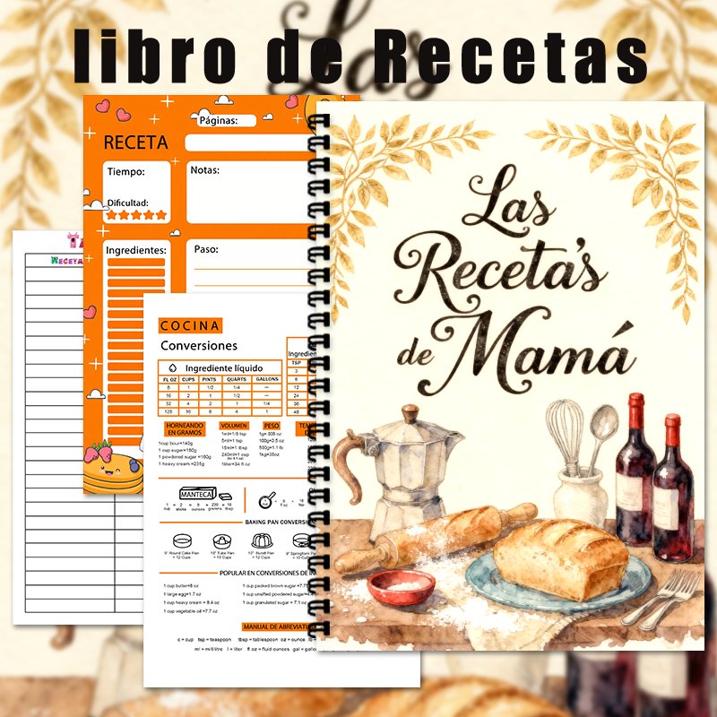 Español Rezeptbuch A5 Rezeptbu – Cocktail Recipe Book Bewertung und Preis